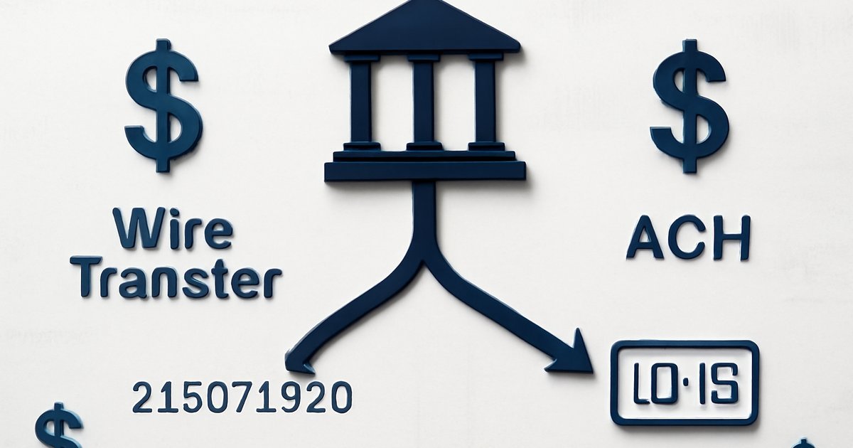 Wire Transfers vs ACH: Which One Should You Use?